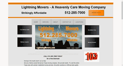 Desktop Screenshot of lightningmovers.com